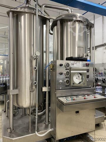SIDEL SBO Universal 14 línea para botellas PET no retornables (2007) SIDEL Line for Non-Returnable PET bottles