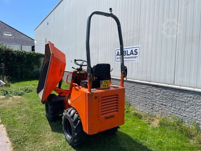 Kiepwagen Thwaites 202 wieldumper met draaikrans zijdunper 4x4