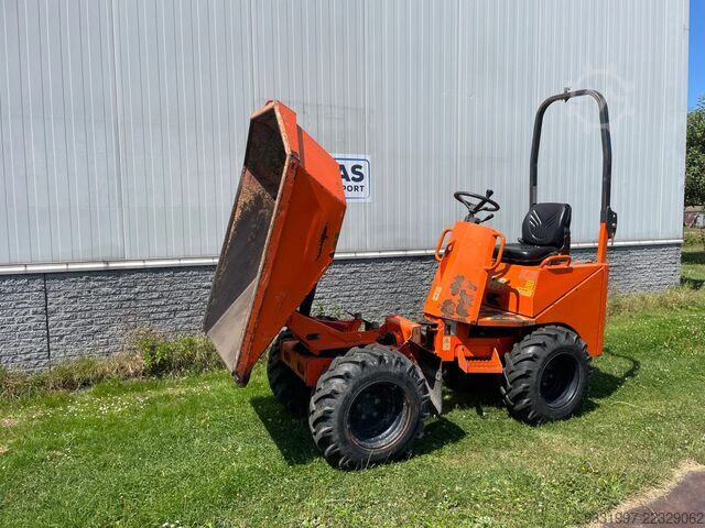 Kiepwagen Thwaites 202 wieldumper met draaikrans zijdunper 4x4