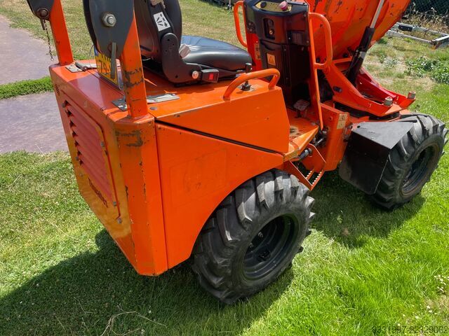 Kiepwagen Thwaites 202 wieldumper met draaikrans zijdunper 4x4