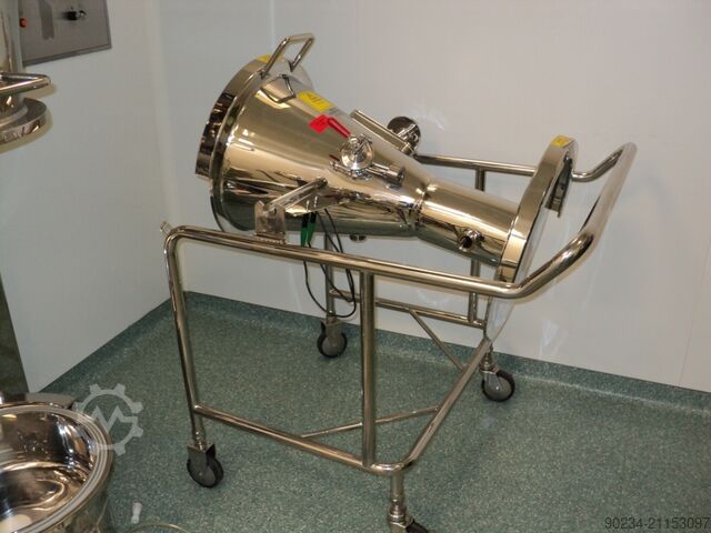 Niro model MP3/2/3 višenamjenski fluidni sušač/granulator/prevlaka od nehrđajućeg čelika NIRO MP3/2/3