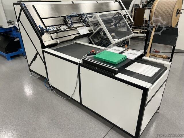 Makinë automatike për lidhje me spiral Renz ABL-500 Automatic Spiral Binding Machine