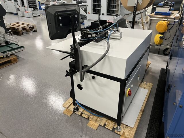 Makinë lidhëse spirale gjysmë automatike Renz Autobind AB 700 + KAS 500 Semi-Automatic Spiral Binding Machine