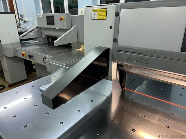 Paper cutting machine HPM 92 Paper Cutting Guillotine Cutter
