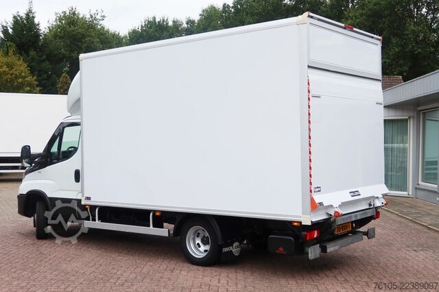  Iveco 50 C 18 Automaat  Bak + Dhollandia klep 1000 kg...