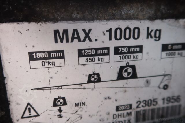  Iveco 50 C 18 Automaat  Bak + Dhollandia klep 1000 kg...