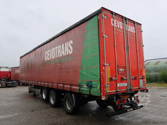 Rennandi presenningar Pacton B3-001 O4, Lift & Lenkachse BPW, Staplerhalter,...