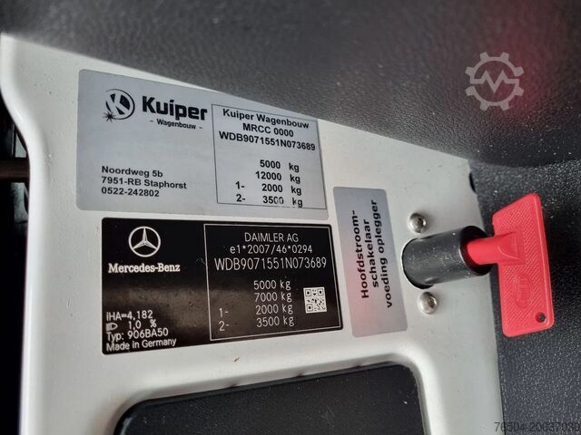 Valise Mercedes-Benz Sprinter 516 CDI BE Clixtar/ Webasto/ 27 KUB/ N...