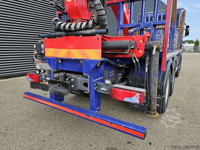 Laadplatform Scania G440 / RETARDER / 8x4 / PALFINGER-EPSILON CRANE