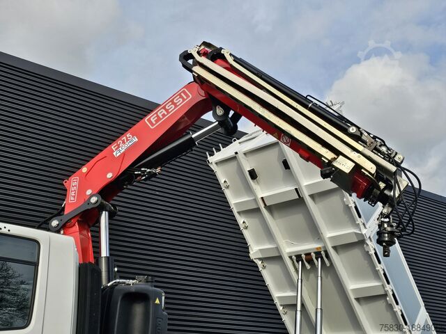 ระบบแขนตะขอ DAF CF 530 8x4-4 / FASSI 27.5 t/m CRANE + TIPPER
