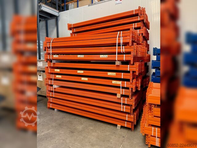Estantes para cargas pesadas, estantes para paletes, estantes de grande altura META Multipal Traverse 270 x 12 x 5 cm inkl. Sicherungsstifte , bis zu 3000 kg