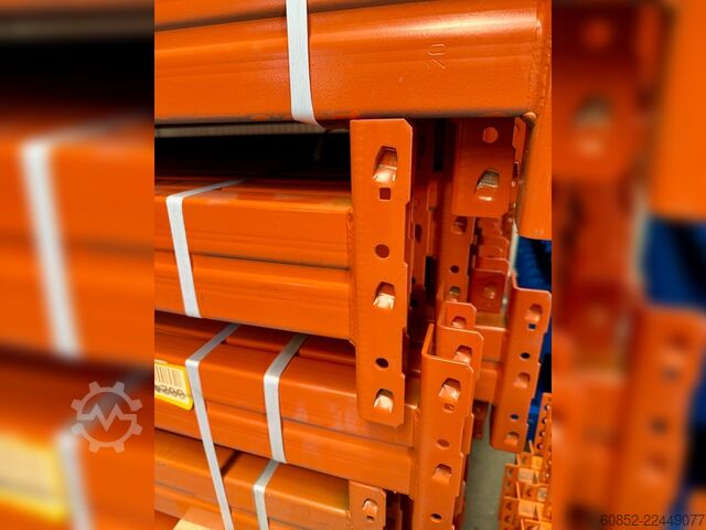 Estantes para cargas pesadas, estantes para paletes, estantes de grande altura META Multipal Traverse 270 x 12 x 5 cm inkl. Sicherungsstifte , bis zu 3000 kg