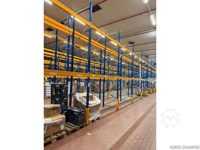 Schwerlastregal Palettenregale 30,80 lfm Jungheinrich MPB Palettenregal H: 500cm, Fachlast: 2100 kg