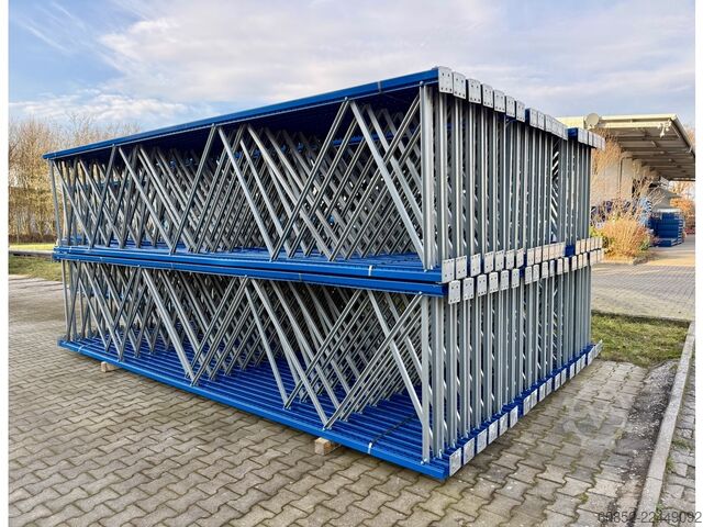 Schwerlastregal Palettenregale 30,80 lfm Jungheinrich MPB Palettenregal H: 500cm, Fachlast: 2100 kg