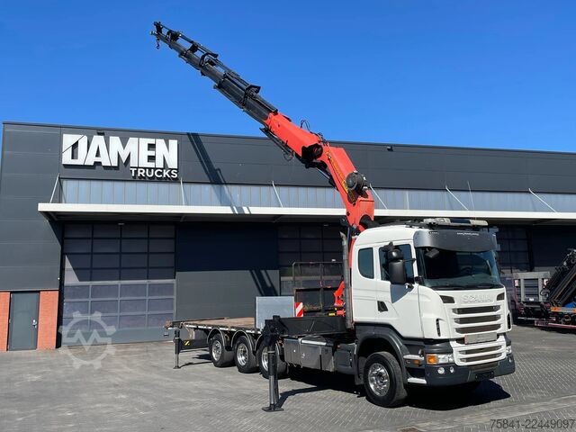Camion cu macara Scania R440 R440 8x4*4 Palfinger PK 65002 SH-E Power L...