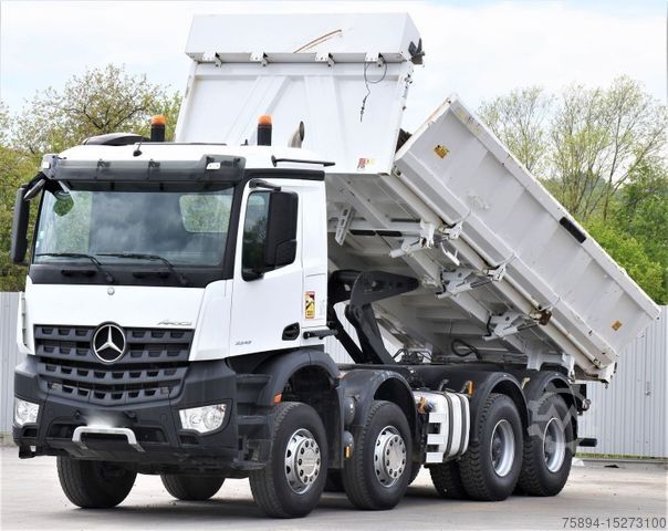 Tipper truck MERCEDES-BENZ AROCS 3243* KIPPER 6,00 + BORDMATIC / 8x4