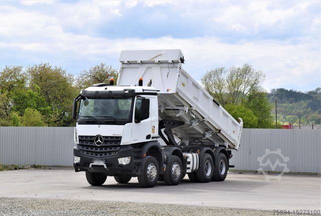 Tipper truck MERCEDES-BENZ AROCS 3243* KIPPER 6,00 + BORDMATIC / 8x4