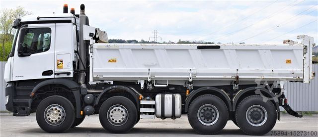 Tipper truck MERCEDES-BENZ AROCS 3243* KIPPER 6,00 + BORDMATIC / 8x4
