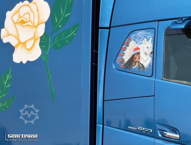 Refrigerated truck VOLVO FH 16.650 XL 6X2 FULL AIR FULL OPTIONS SIDE DOOR