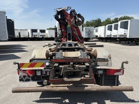 自卸卡车 SCANIA G480 6X2 ABROLLER MIT KRAN  ,RETARDER, EURO 5, SCHROTTGREIFER