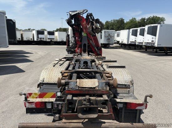 自卸卡车 SCANIA G480 6X2 ABROLLER MIT KRAN  ,RETARDER, EURO 5, SCHROTTGREIFER