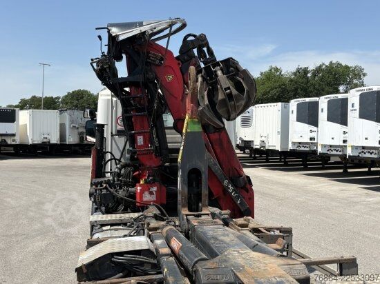 自卸卡车 SCANIA G480 6X2 ABROLLER MIT KRAN  ,RETARDER, EURO 5, SCHROTTGREIFER
