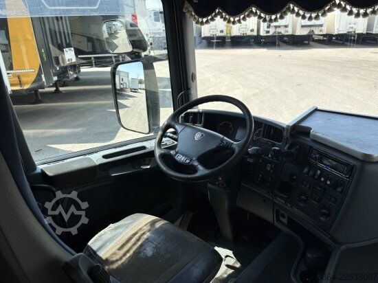 自卸卡车 SCANIA G480 6X2 ABROLLER MIT KRAN  ,RETARDER, EURO 5, SCHROTTGREIFER