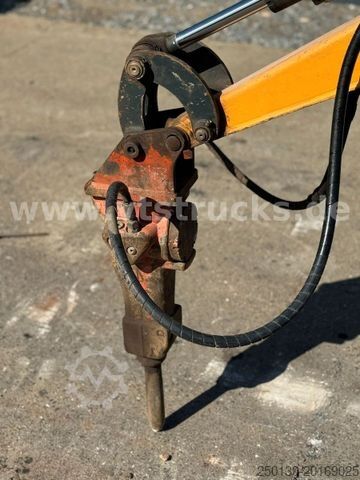 Мини-экскаватор HYUNDAI HX10A Mikro Bagger hydraul. Fahrwerk Meißel