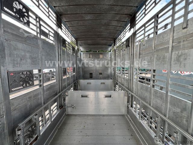 Paardentransportaanhanger PEZZIOLI RBA31 3.Stock Viehanhänger, Hubdach, Tränke