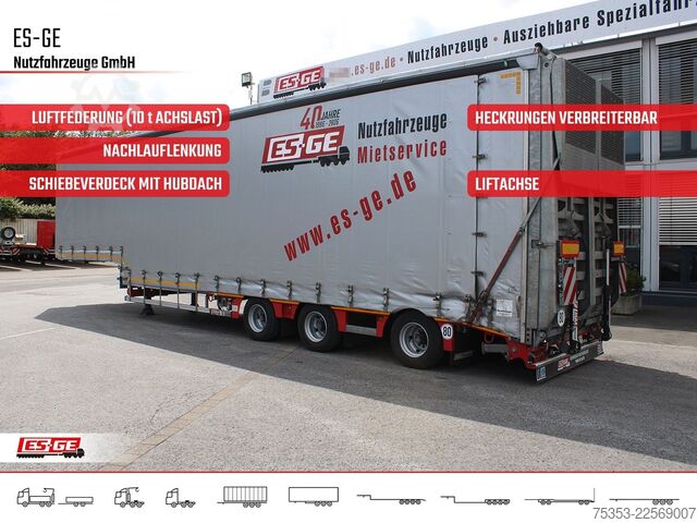 Lágvagn hálftrailer FAYMONVILLE MAX Trailer MAX100 Semi-Tieflader 2tlg. Rampen