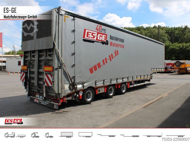 Lágvagn hálftrailer FAYMONVILLE MAX Trailer MAX100 Semi-Tieflader 2tlg. Rampen