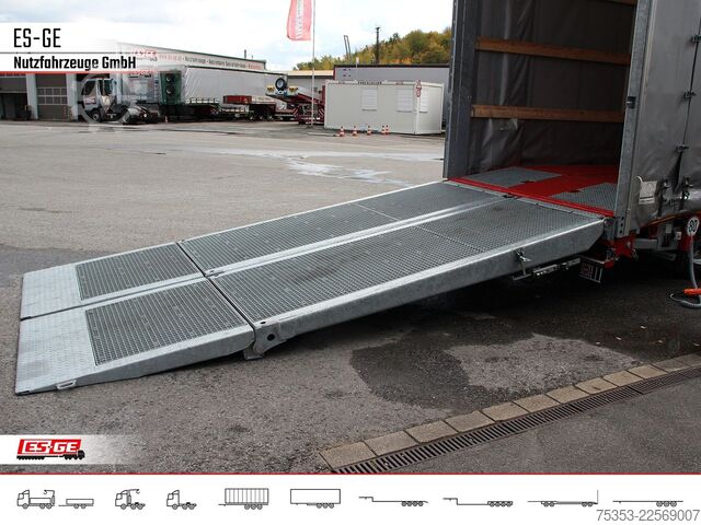 Lágvagn hálftrailer FAYMONVILLE MAX Trailer MAX100 Semi-Tieflader 2tlg. Rampen