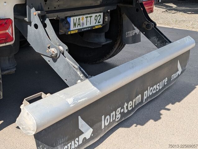 Trailer truk bak jungkit STAS 55 cbm HardoX AGRAR,  7 to. leer, Kombitüren