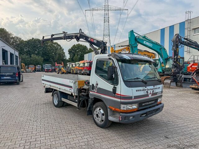 Pick-up kombi FUSO Canter Pritsche + Kran