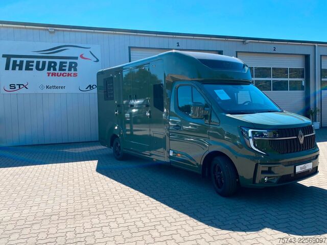 가축 운송차 RENAULT Master STX 5 Sitzer Haras ex. Lang Automatik