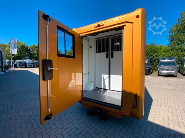 가축 운송차 RENAULT Master STX 3 Sitzer Haras  Automatik