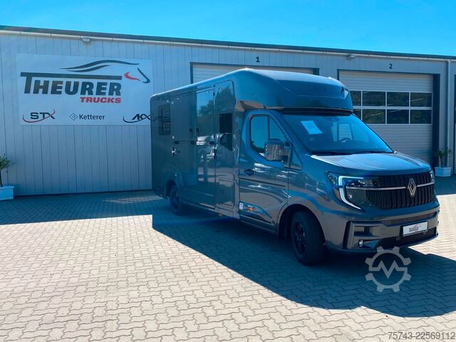 가축 운송차 RENAULT Master STX 5 Sitzer Haras ex. Lang Automatik