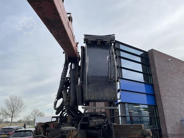 Транспортер для перевезення лісоматеріалів Scania R730 Woodtransport / 6x4 / Hiab Crane / Retarde...