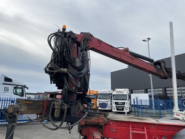 Puidu transportöör Scania R730 Woodtransport / 6x4 / Hiab Crane / Retarde...