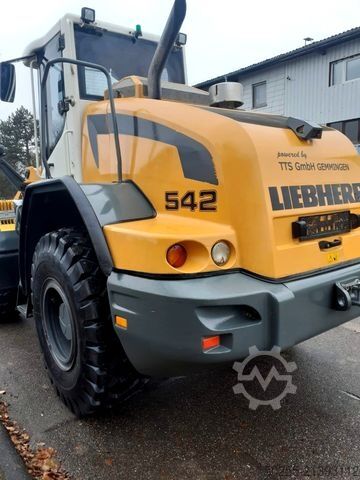 Погрузчик с колёсным шасси LIEBHERR L 542 kein 538 524 546 Top Ausstattung