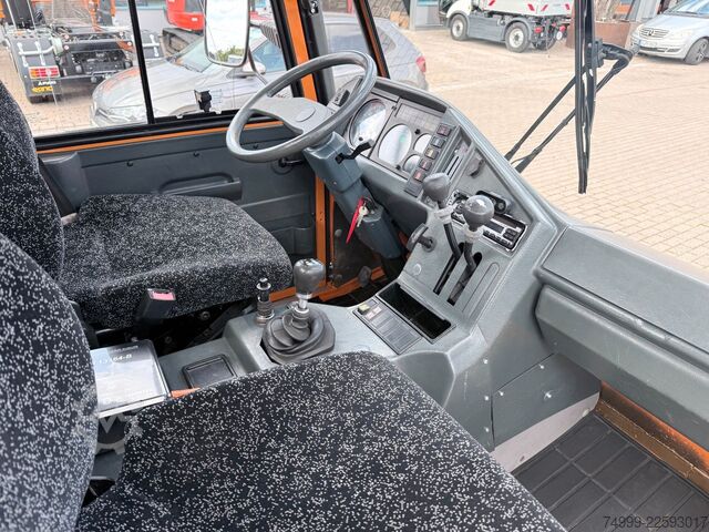 ट्रक-माउंटेड वर्क प्लेटफॉर्म MULTICAR M26 4x4 Hubsteiger auf Wechselsystem KWS