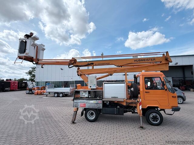 ट्रक-माउंटेड वर्क प्लेटफॉर्म MULTICAR M26 4x4 Hubsteiger auf Wechselsystem KWS