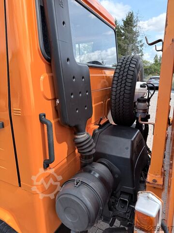 ट्रक-माउंटेड वर्क प्लेटफॉर्म MULTICAR M26 4x4 Hubsteiger auf Wechselsystem KWS