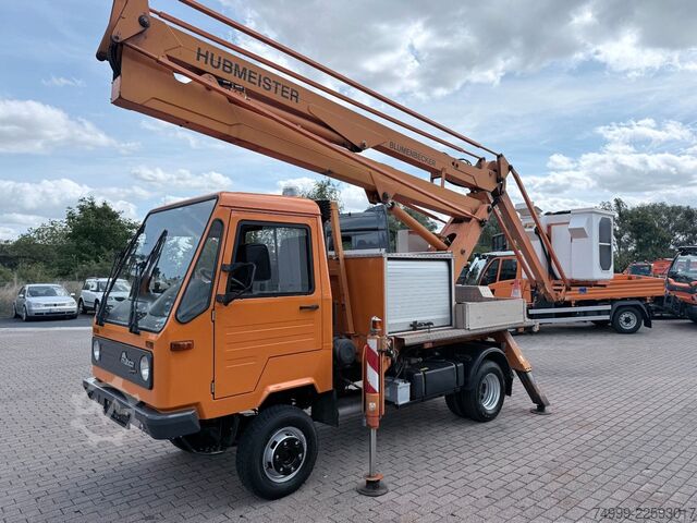 ट्रक-माउंटेड वर्क प्लेटफॉर्म MULTICAR M26 4x4 Hubsteiger auf Wechselsystem KWS