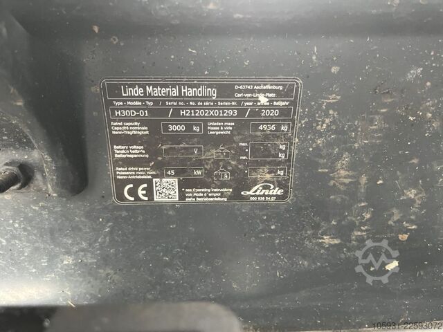 柴油叉车 Linde H30D-01