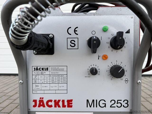 Συσκευή συγκόλλησης Jäckle τύπος MIG 253 Jäckle MIG 253
