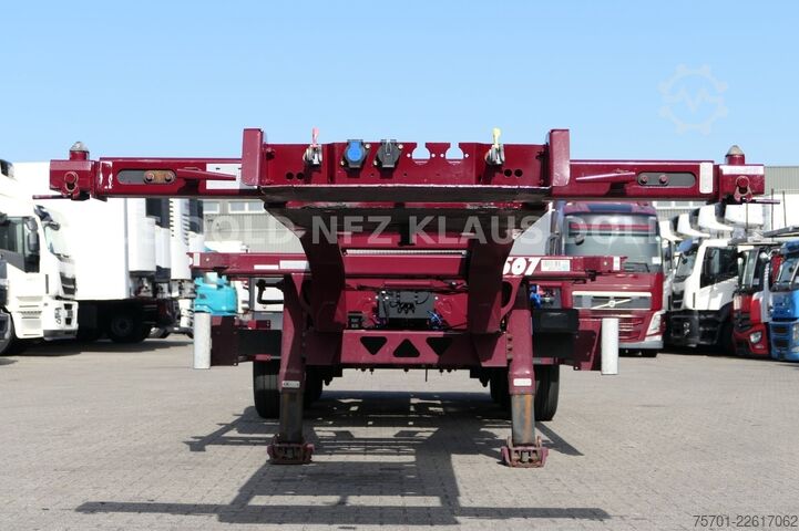 Náves s výmennou nadstavbou KÖGEL Port 45 BDF Multi Chassis Liftachse max. 41,00 t