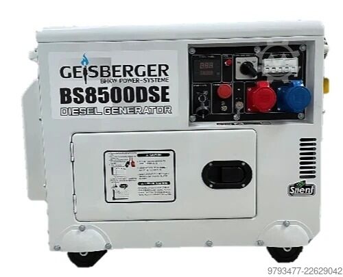Máy phát điện dự phòng chạy dầu diesel Geisberger GB8500VTS