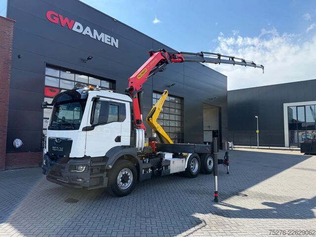 ระบบแขนตะขอ MAN TGS 26.510 6x4-4 Abroller/PK22002 Seilwinde