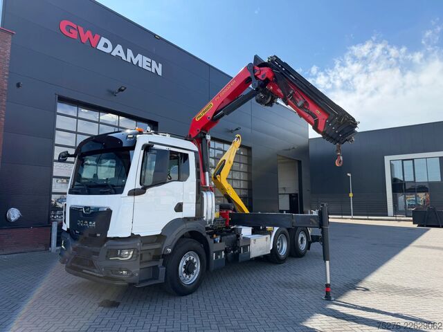 Haakarmsysteem MAN TGS 26.510 6x4-4 Abroller/PK22002 Seilwinde